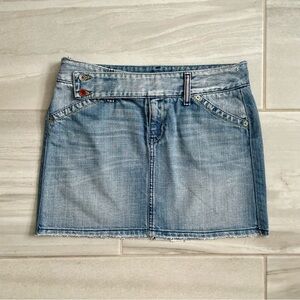 United Colors of Benetton Denim Mini Skirt